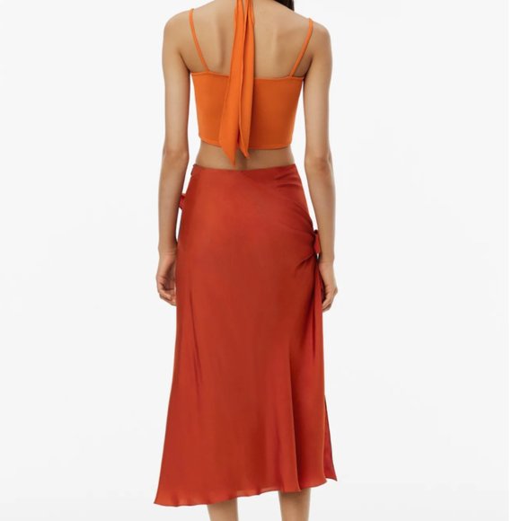 Zara Knotted Skirt Limited Edition - Picture 3 of 4